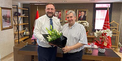 Ekrem Oran’dan CHP İzmir İl Başkanı Utku Gümrükçü’ye Hayırlı Olsun Ziyareti