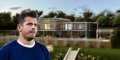 Emre Belözoğlu’ndan Tarihi Roma Hamamı Üzerine Lüks Villa 