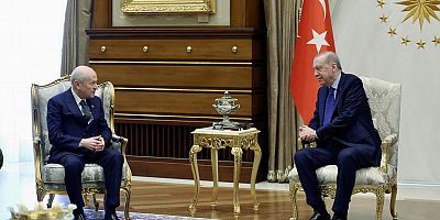 Erdoğan ile Bahçeli Beştepe’de Buluştu