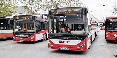 ESHOT'ta 400 araç kontak kapattı!