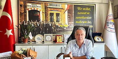 Esnaf Odası Başkanı Köfüncü Ahilik Haftası'nı kutladı