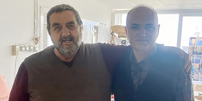 Faruk Özlü’den Nuri Ertan’ı ziyaret!