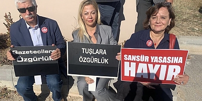Gazeteciler AYM önünde adalet nöbetinde!