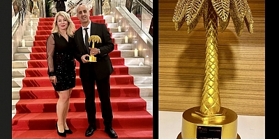 #GoldenPalmAwards2024’de ‘yılın en iyi yerel lezzet markası’ #ödülü #Çeşme’ye geldi