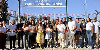 Ilıca Raket Sporları Tesisi Törenle Açıldı