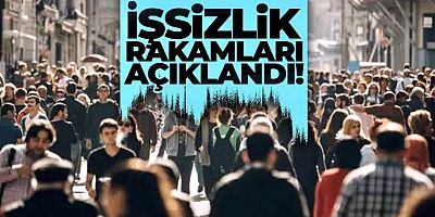 İşsizlik rakamları açıklandı