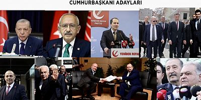 İşte 2023 Cumhurbaşkanı Adayları! 