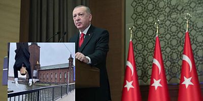 İsveç'teki bu görüntüye Erdoğan’ın Avukatı suç duyurusunda bulundu