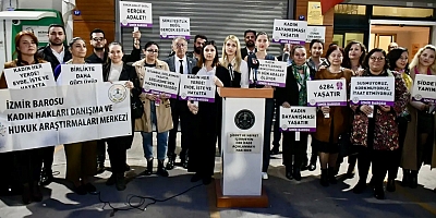 İzmir Barosu'ndan 25 Kasım Kadına Yönelik Şiddetle Mücadele Günü Açıklaması!
