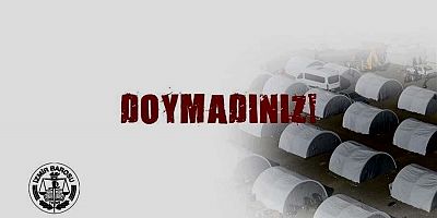 İzmir Barosu'ndan Kızılay'ın çadır satışına sert tepki: Doymadınız!