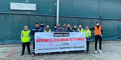 İzmir Büyükşehir Belediyesi Taşeron İşçileri 30. Günde Direnişte