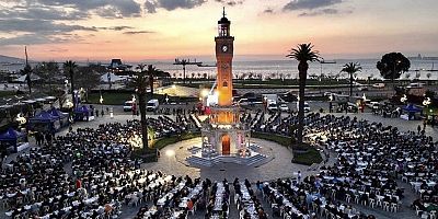 İzmir Büyükşehir’den 4 ilde 25 bin kişilik iftar sofrası... 