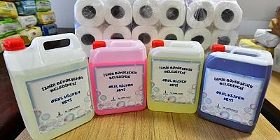 İzmir’de okullara hijyen seti desteği başlıyor