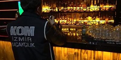 İzmir’de Sahte İçki Denetimi!