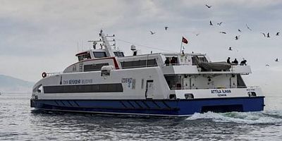 İzmir'de vapur seferleri iptal edildi