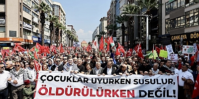 İzmir Gazze İçin Sessiz Kalmadı!