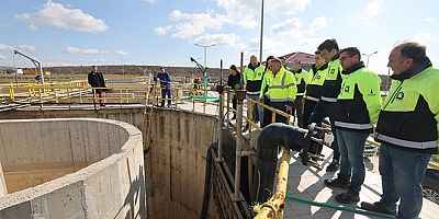 İZSU Genel Müdürü Köseoğlu Çeşme'de personelle buluştu
