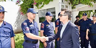 Kaymakam Maraşlı’dan Güvenlik Güçlerine Ziyaret