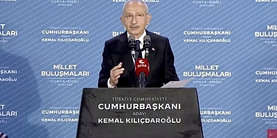 Kılıçdaroğlu Konya'da; “Türkiye'ye baharı getirmek için yola çıktık