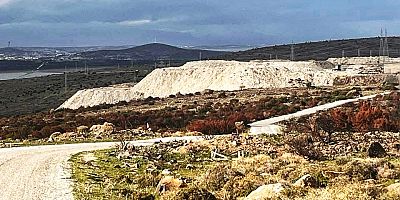 Kutlu Aktaş Barajı Havzasında İzinsiz Hafriyat Dökümü