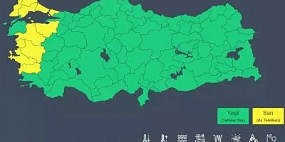 Meteoroloji’den 9 İl İçin Sarı Kod Uyarısı!