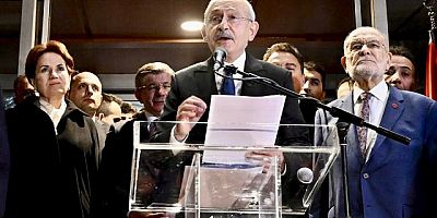 Millet ittifakının  Cumhurbaşkanı adayı Kılıçdaroğlu