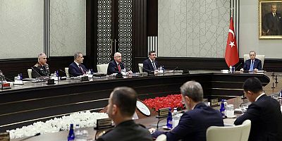 Milli Güvenlik Kurulu toplantının ardından yazılı bir açıklama yaptı