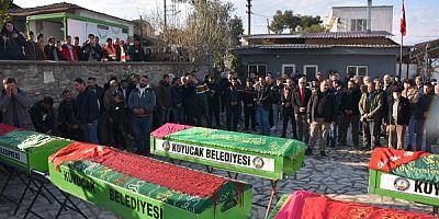 Nazilli'de patlamada ölenler son yolculuklarına uğurlandı 