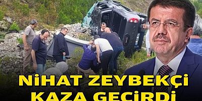 Nihat Zeybekçi kaza geçirdi