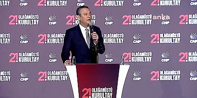 Özgür Özel: “Bugün Türkiye’yi seçimden, rakibinden korkan bir cunta yönetiyor”