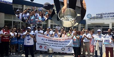 Sağlıkçılardan Memur Maaş Zammı Eylemi!