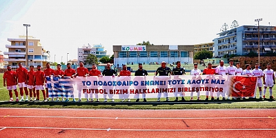 Sakız ve Çeşme Arasında Futbol ile Dostluk Köprüsü