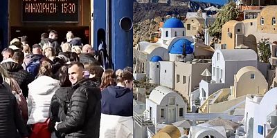 Santorini’de Olağanüstü Hal!