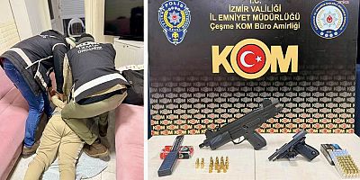 ‘Serdengeçtiler’ Suç Örgütü Üyesi Çeşme’de Yakalandı!