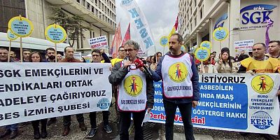 SGK çalışanları İzmir'de iş bıraktı!