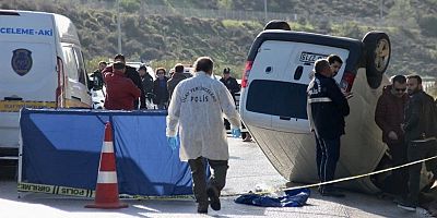 Silah zoruyla kız kaçırdı, polisten kaçarken intihar etti, araç kontrolden çıkınca kaçırdığı kız da öldü!