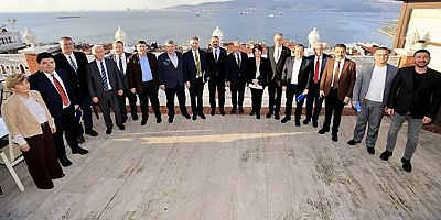 Soyer ve Belediye Başkanları Buluştu