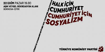 TKP'den çağrı: 100. yılda büyük halk buluşması