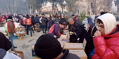 TKP heyeti bugün Antakya’da arama kurtarma çalışmalarına başladı