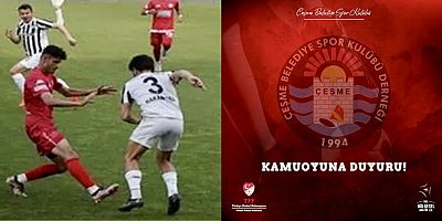 Torbalı-Çeşme Belediyespor maçında şike davası iddiasına Çeşme Belediyespor’dan Açıklama 