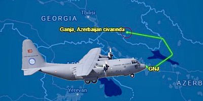 TSK’ya ait C130 kargo uçağı düştü — Uçakta 20 personel vardı