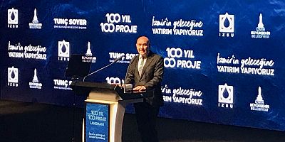  Tunç Soyer: Çeşme’ye tarihi yatırım yaptık toplam maliyet 595 tl