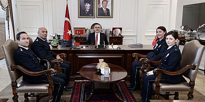 Türk Polis Teşkilatı 178'nci yılında Şahne'den Köşger'e anlamlı ziyaret!