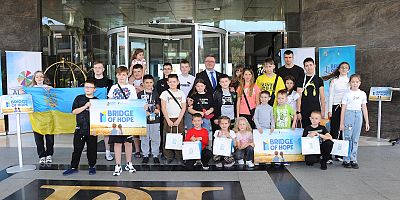 Ukraynalı Çocuklar Çeşme’de Umut Dolu Bir Tatil Geçiriyor