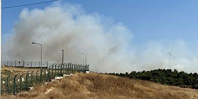 Urla’da Orman Yangınına Havadan ve Karadan Müdahale