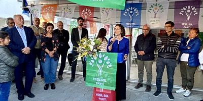 Yeşil Sol Parti Çeşme Seçim Bürosu Açıldı