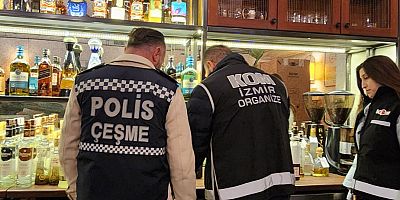 Yılbaşı Öncesi Çeşme Polisi Sahada